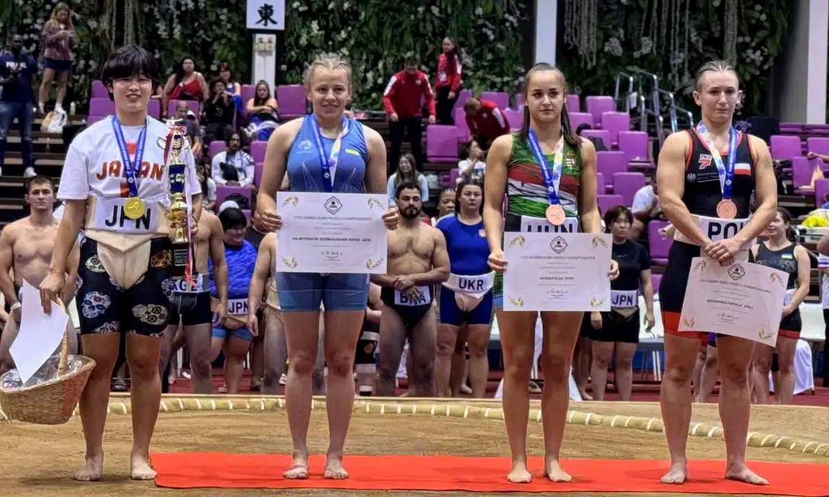 Софія Кушнір із Сарн виборола срібло на Чемпіонаті світу з сумо в Бангкоку