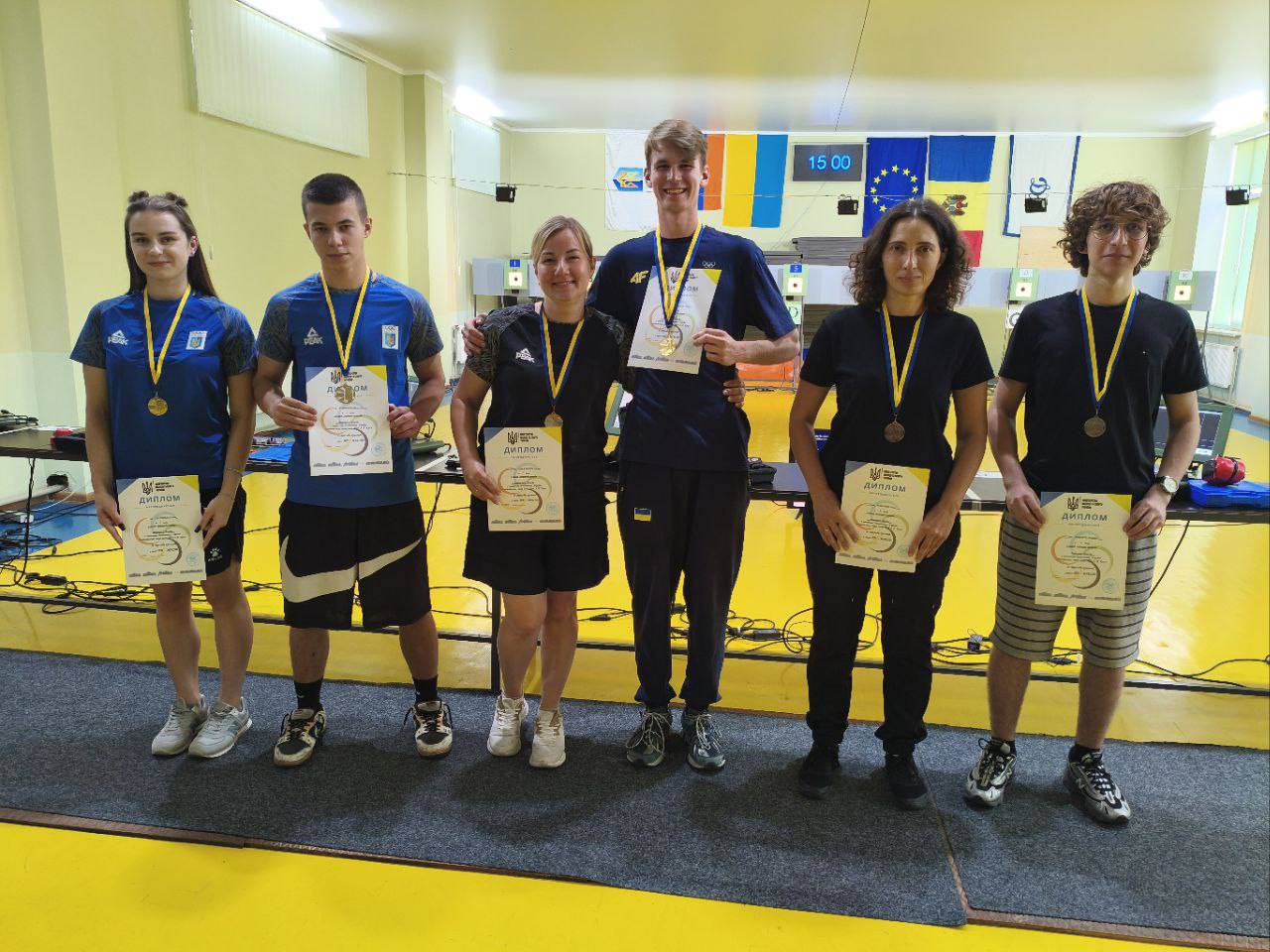 Рівненські стрільці вибороли медалі на чемпіонаті України