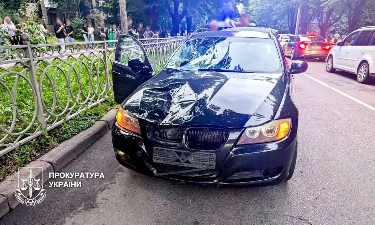 У Рівному судитимуть 20-річного водія BMW, який збив на смерть вчительку