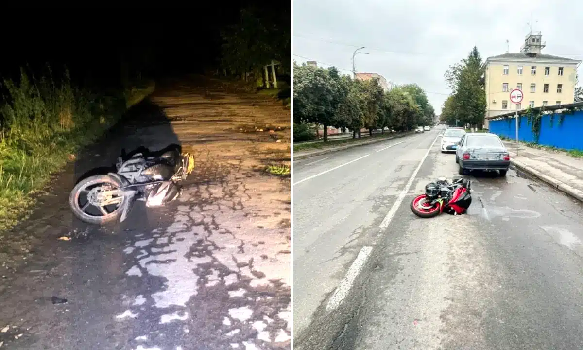 На Рівненщині у двох ДТП з мотоциклами травмувалися двоє осіб