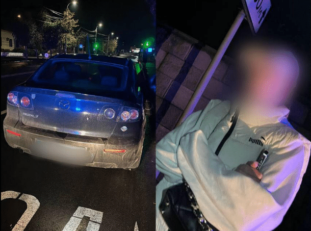 У Рівному патрульні виявили в авто ймовірні наркотики