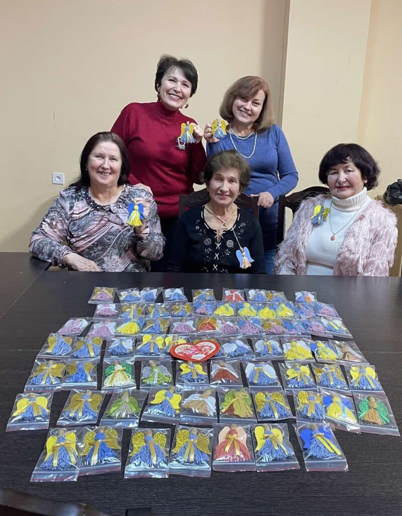 Валентина Кондратюк у творчому клубі