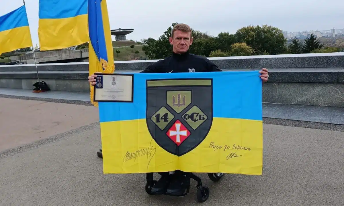 Ветеран із Рівненщини Євген Федосєєнко отримав відзнаку Президента «За оборону України»