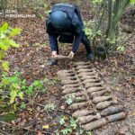 На Дубенщині піротехніки знищили 26 боєприпасів часів Другої світової війни