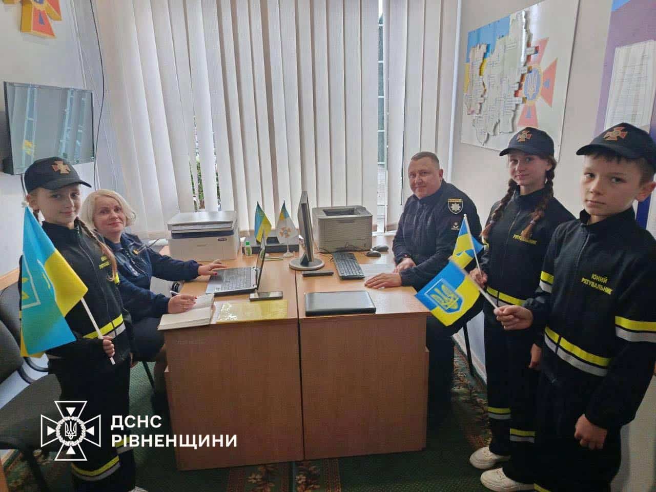 У Корецькій громаді відкрили кабінет офіцера-рятувальника