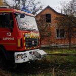 Пожежа у селі Серники: чоловік отримав опіки та госпіталізований