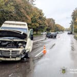 ДТП за участю трьох авто трапилось у Рівному