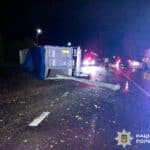 На Млинівщині внаслідок ДТП постраждав водій вантажівки На Млинівщині внаслідок ДТП постраждав водій вантажівки