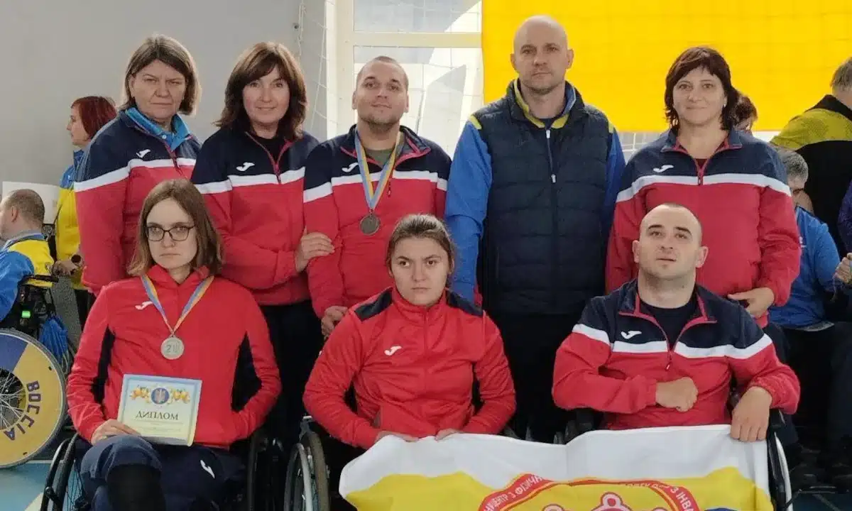 Спортсмени Рівненщини вибороли медалі на Кубку України з бочча Спортсмени Рівненщини вибороли медалі на Кубку України з бочча