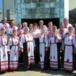 Хор "Оберіг" під керівництвом Світлани Якимчук.