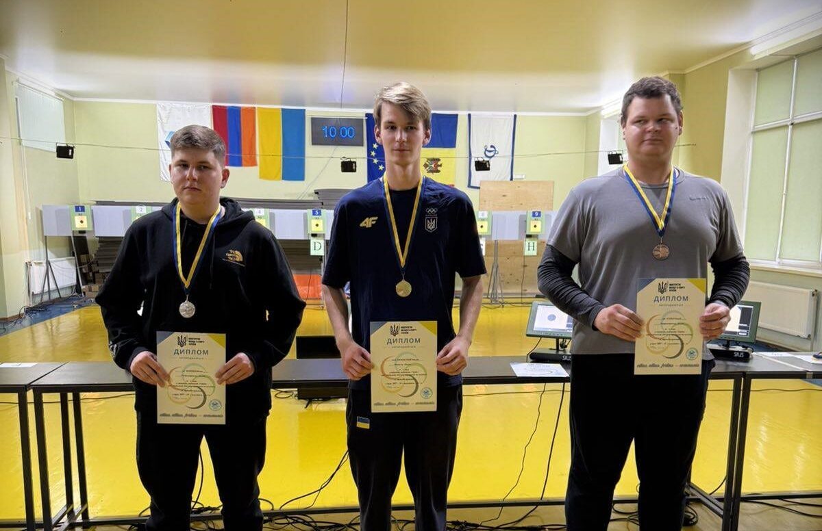 Рівненський стрілець Максим Камінський виборов «золото» і «срібло» чемпіонату України