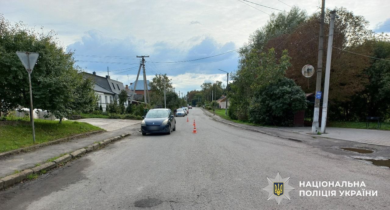 У Млинові під колеса авто потрапив 13-річний хлопець