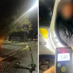 Нетверезий водій електросамоката у Рівному скоїв ДТП і втік з місця події