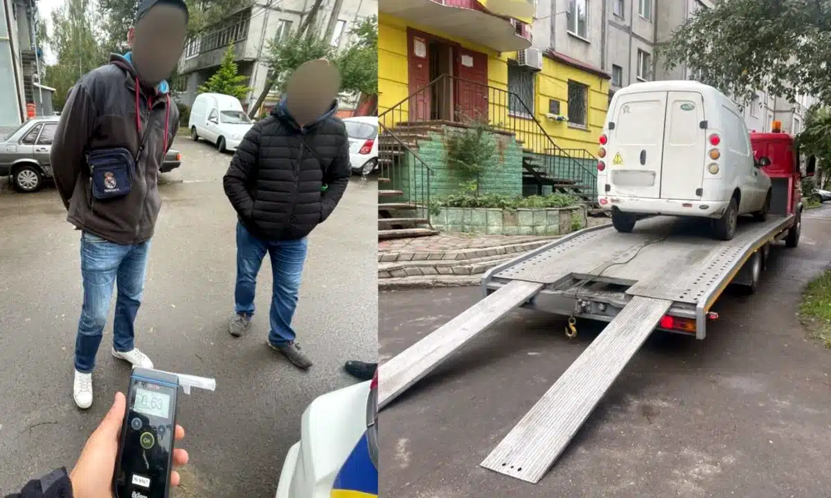 Нетверезий водій у Рівному спричинив ДТП на вулиці Фабричній