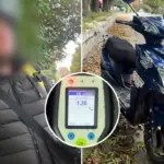 П’яний водій електроскутера проїхав на червоний через залізничний переїзд і втікав від поліції