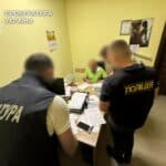 затримання очільника комунального підприємтсва за збитки подан 1 млн гривень