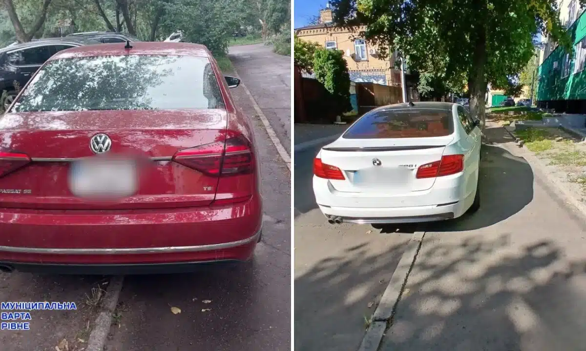 У Рівному за тиждень інспектори з паркування винесли понад 900 постанов