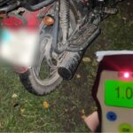 На Дубенщині зупинили нетверезого мотоцикліста з несправним освітленням 1,00 проміле алкоголю у мотоцикліста