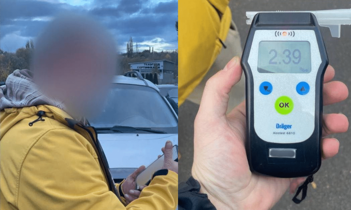 У Рівному патрульні зупинили водія з рекордним рівнем алкоголю в крові – 2,39 проміле У Рівному патрульні зупинили водія з рекордним рівнем алкоголю в крові — 2,39 проміле