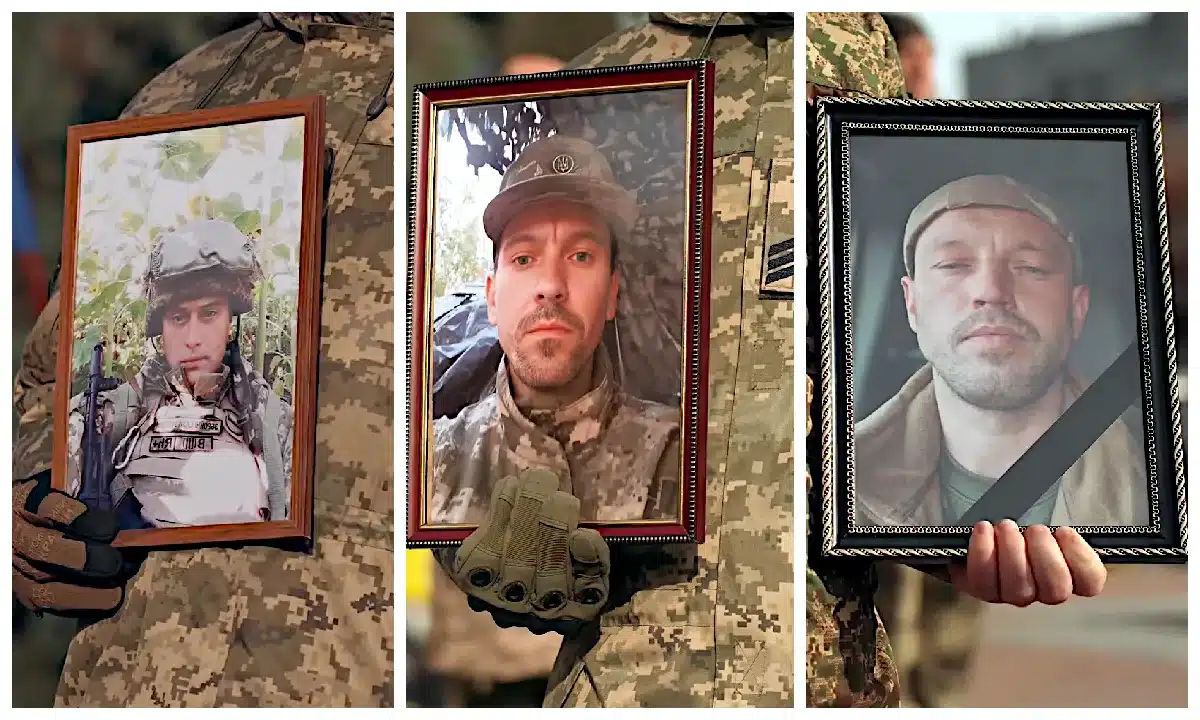 Портрети полеглих захисників.