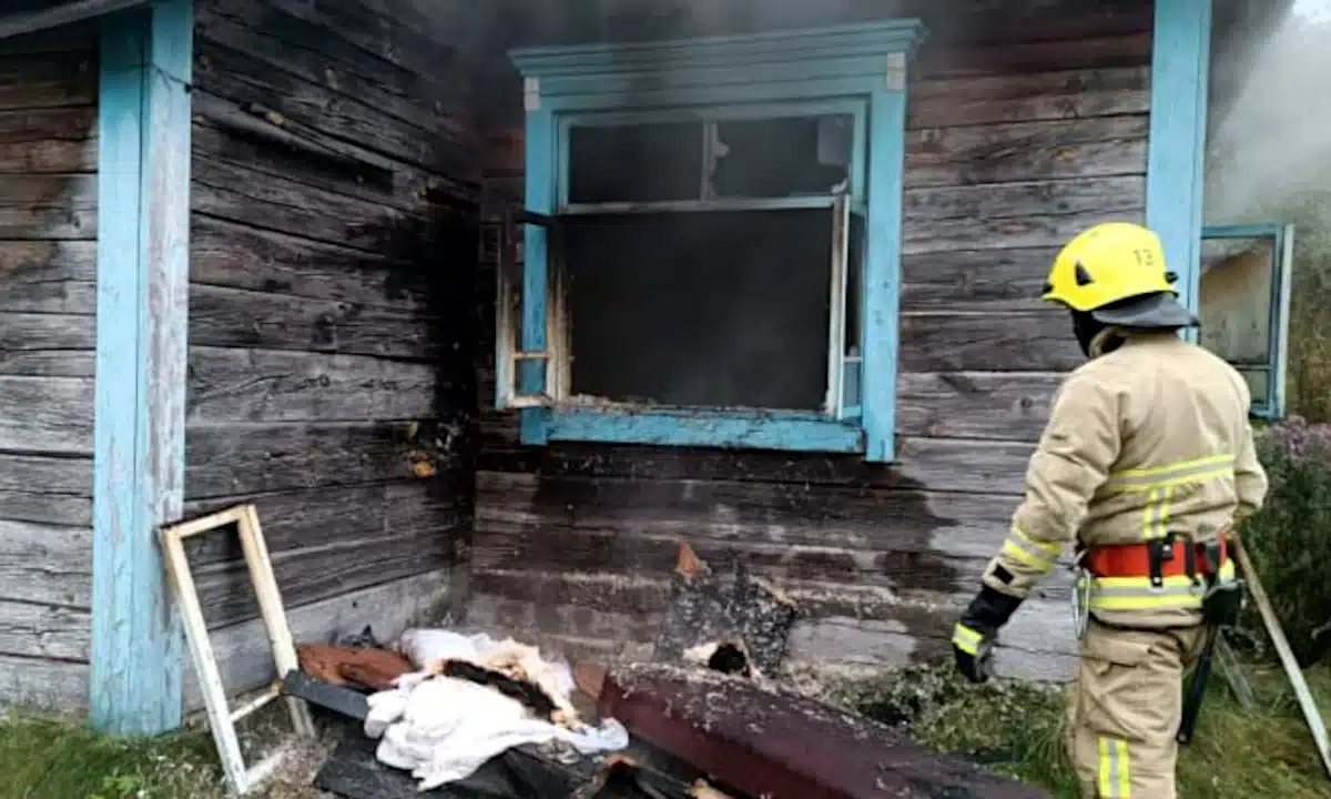 На Варашщині під час пожежі в будинку загинула жінка