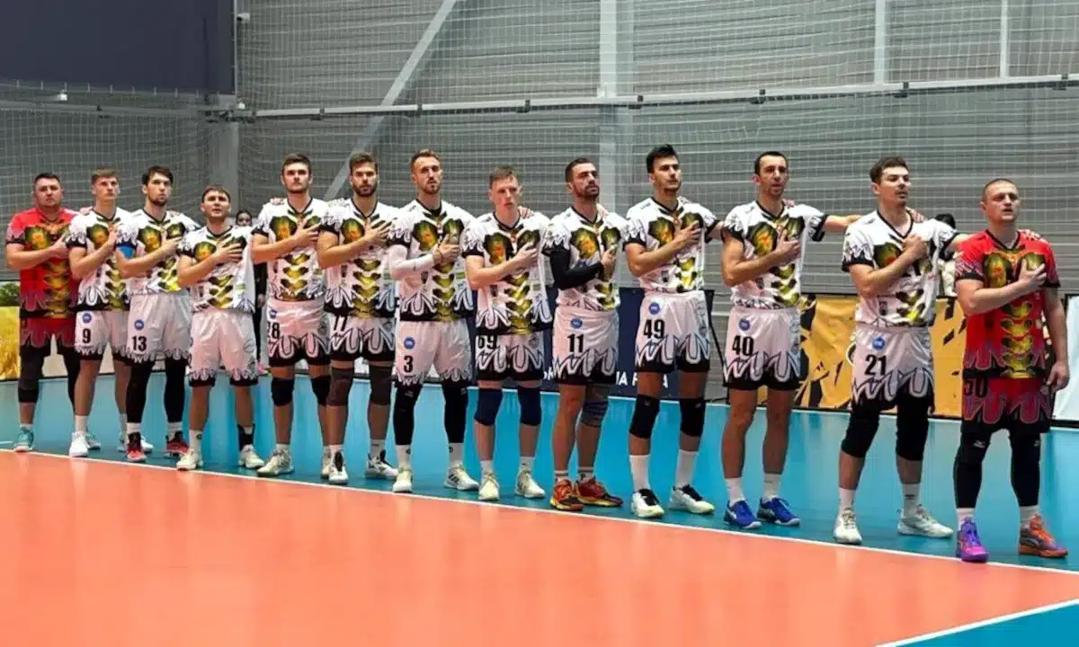 Рівненські волейболісти ВК "Патріот–Amber Galbin–Рівне".