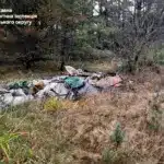 11 стихійних сміттєзвалищ виявили на Сарненщині під час еко-патрулювання Одне з 11 стихійних сміттєзвалищ виявлених на Сарненщині у жовтні.
