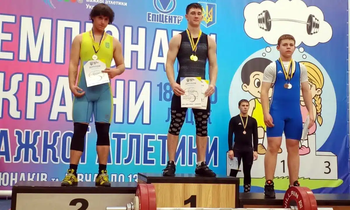Новий рекорд і золоту медаль виборов спортсмен із Костополя.