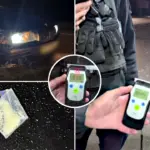 У Рівному нетверезий водій із наркотиками втікав від патрульних і спричинив ДТП (ВІДЕО ВТЕЧІ)