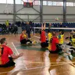 Рівненщина вперше стала чемпіоном України з волейболу сидячи Команда Рівненщини з волейболу сидячи грає на чемпіонаті України.