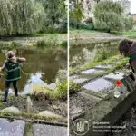 Екоінспектори перевірили повідомлення про можливе забруднення річки Устя в Рівному