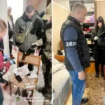 У Рівному викрили організовану групу, яка збувала метамфетамін Поліція проводить обшук в осіб, які продавали метамфетамін у Рівному.