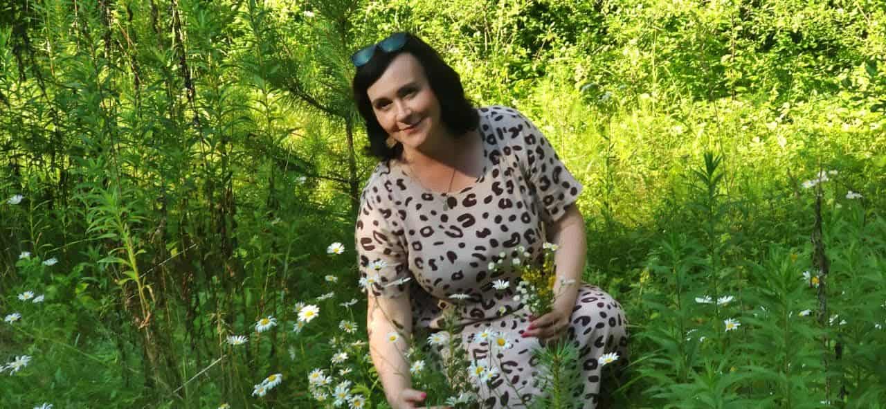 Мирослава Жовтан дуже полюбляє квіти