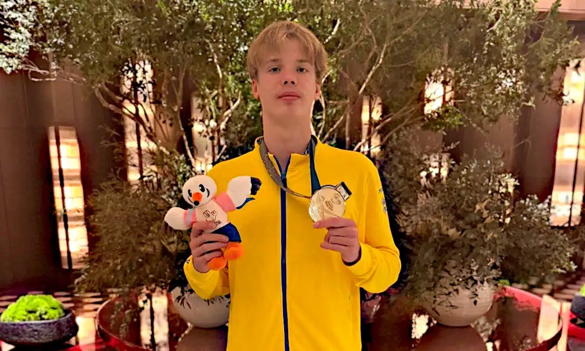 Ілля Ритов з новою нагородою.