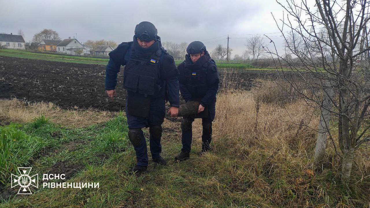 У Дубні знищили артснаряд часів Другої світової