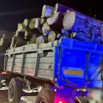 На Дубенщині водій перевозив деревину без документів та з порушенням безпеки Деревина без документів.