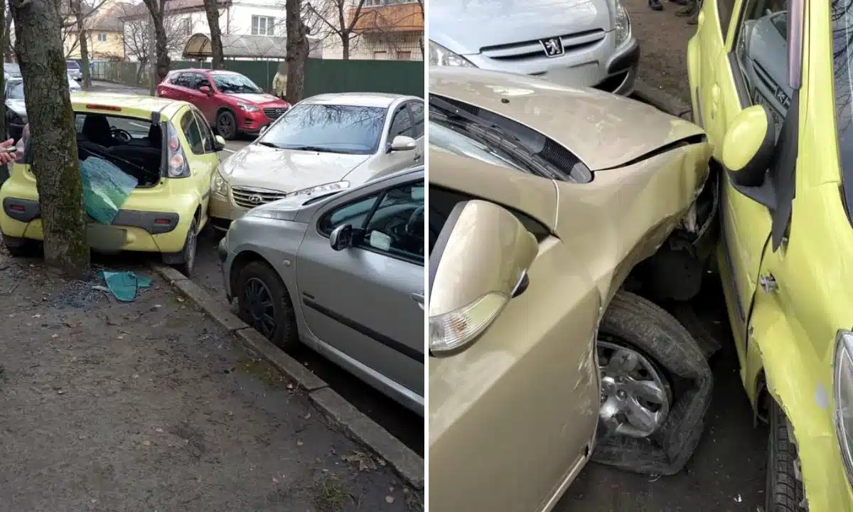 Нетверезий водій у Рівному спричинив ДТП з чотирма авто ДТП на Олекси Новака у Рівному.