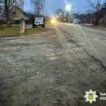 Місце ДТП у Більській Волі.