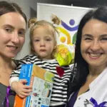 75 передчасно народжених немовлят виходили в Рівненській обласній дитячій лікарні Мама і дитина-поспішайка відвідали дитячу лікарню на День поспішайки.