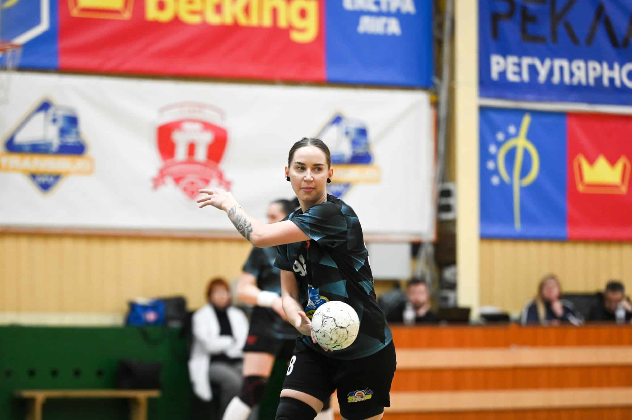 Момент матчу, Альона Божко атакує