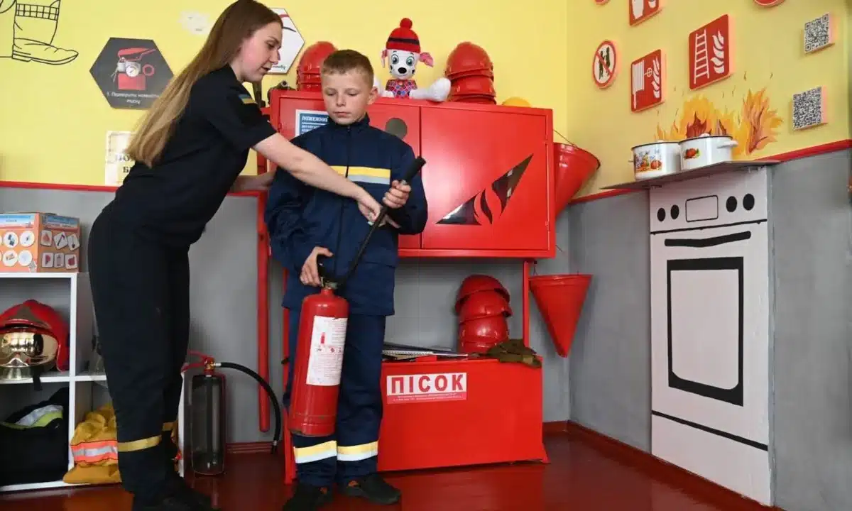 Навчання у класі безпеки.