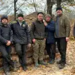 Мешканці Костопільщини, які будували фортифікаційні споруди.