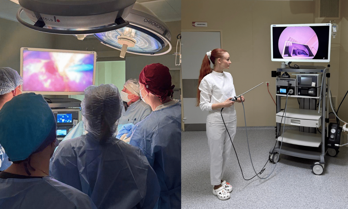 У Рівненському протипухлинному центрі з’явилася нова лапароскопічна стійка: це підвищить ефективність і безпеку операцій У Рівненському протипухлинному центрі з’явилася нова лапароскопічна стійка: це підвищить ефективність і безпеку операцій