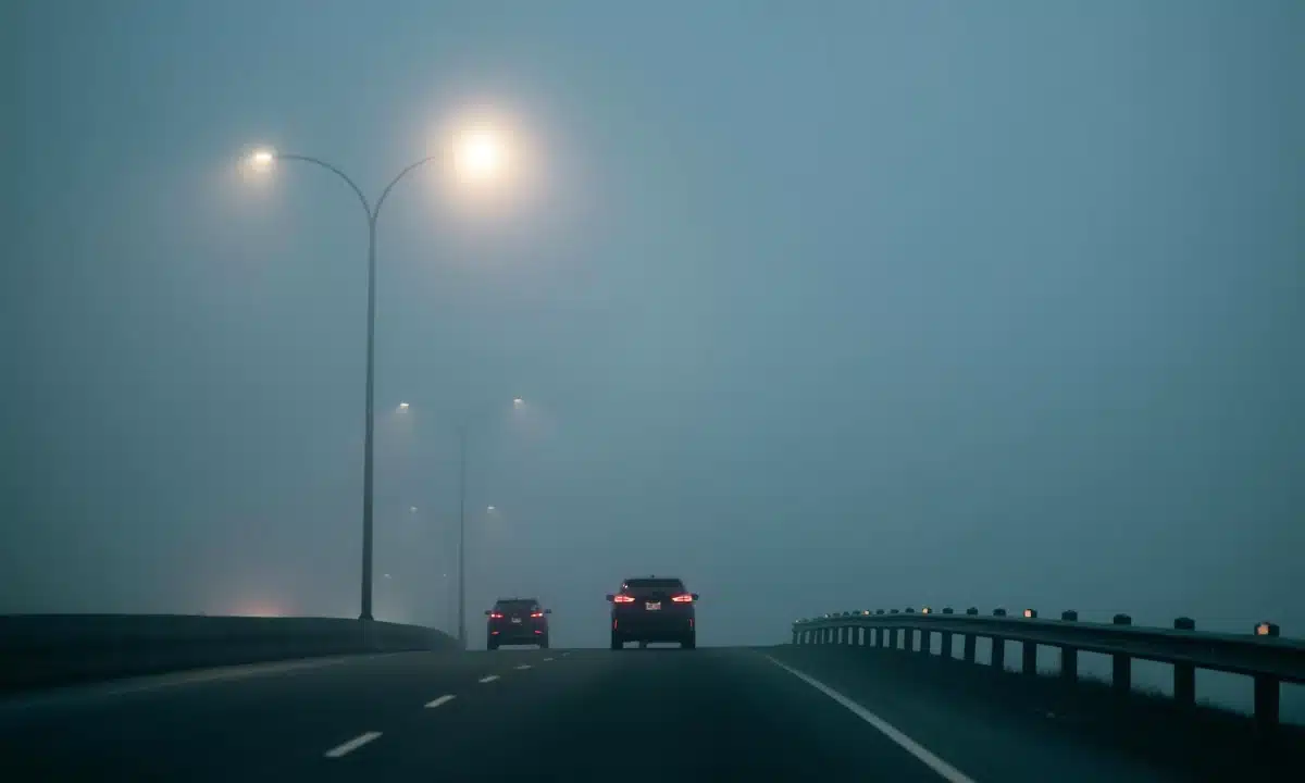 Прогноз погоди обіцяє сильний туман вночі та вранці.