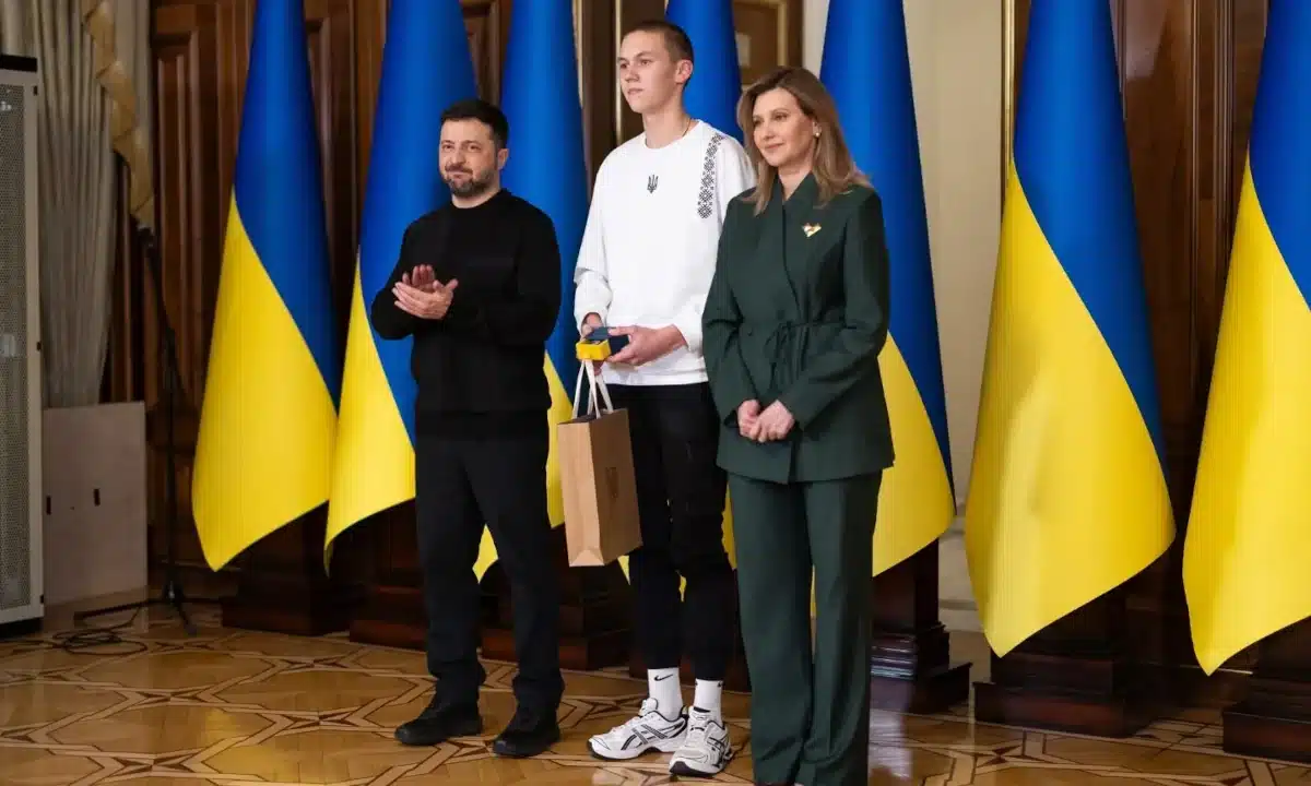 Ярослав Євтушок отримує відзнаку "Майбутнє України".