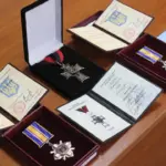 Посмертні нагороди.