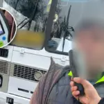 Нетверезий водій маршрутки.