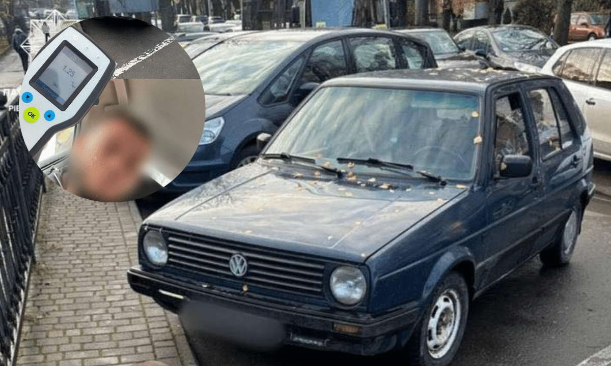Нетверезого водія спіймали втрет'є за рік.