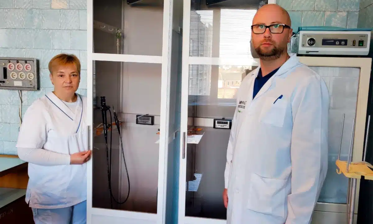 Нове обладнання в інфекційній лікарні.