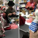 У Рівному для переселенців провели знайомство з поліськими традиціями Ляльки-мотанки.